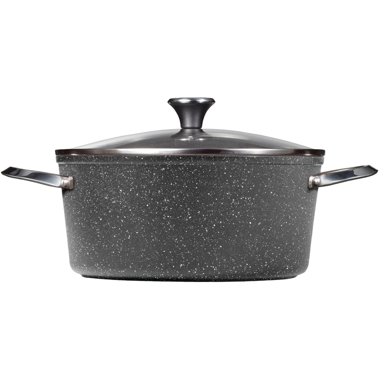 THE ROCK by Starfrit One Pot 7.2qt. Stock Pot with Lid